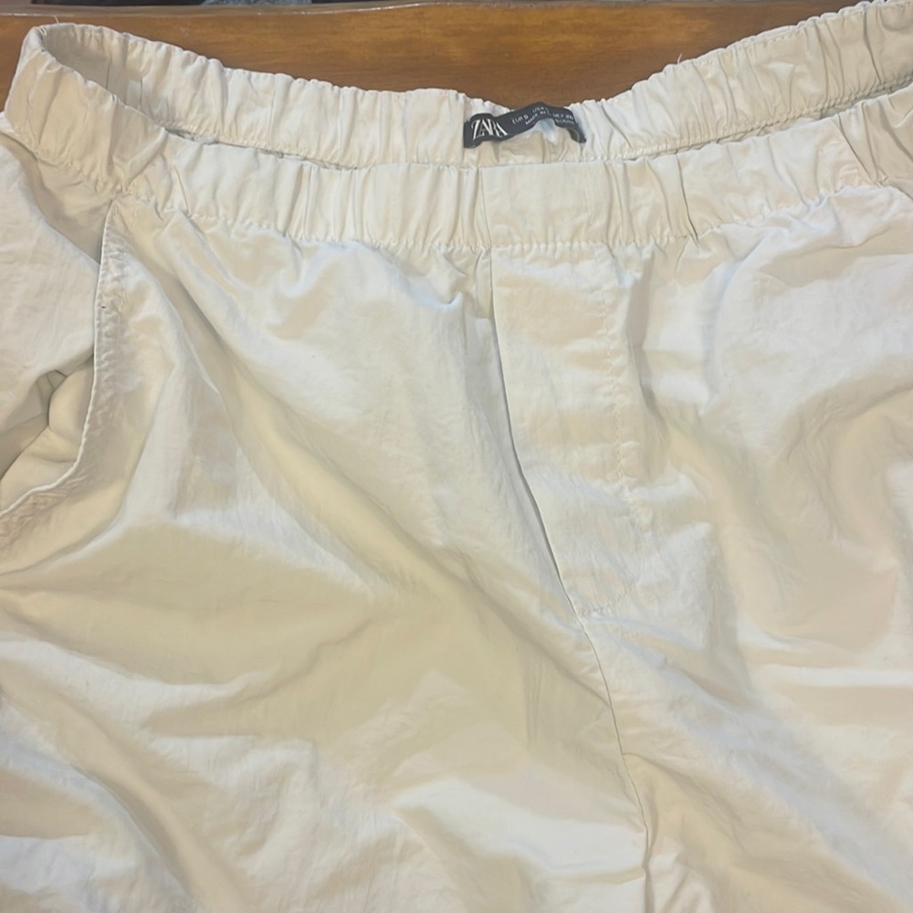 zara parachute pants